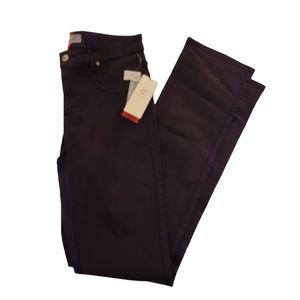 CJ by Cookie Johnson Faith Straight Jeans Size 29 Blackberry Wax NWT $198